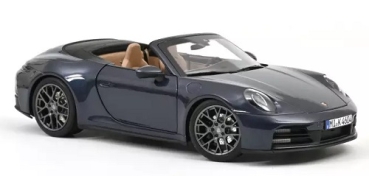 187180 Porsche 911 Carrera Cabriolet 2025 Yachting blue metallic 1:18